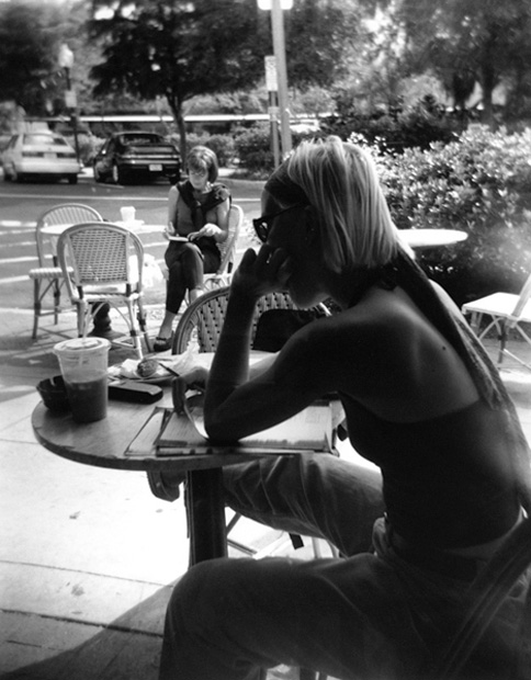 CafeReader1 (Holga) -  2000